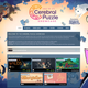 The front page of Steam's Cerebral Puzzle Showcase.
